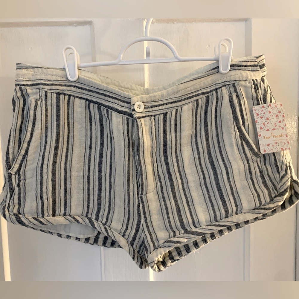 NWT Free People Striped Boho Shorts